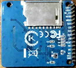 KMR-1.8 SPI display