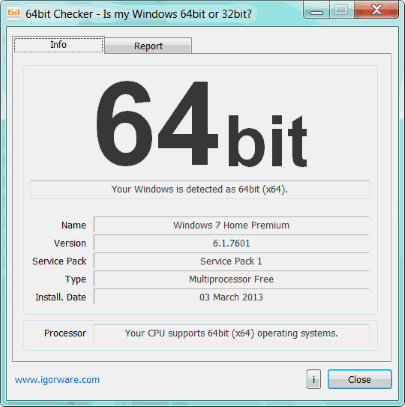32 or 64 bit