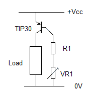 single transistor current source
