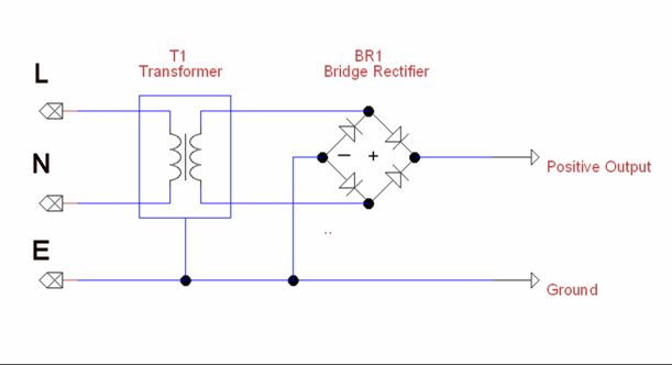 transformer and rectifier